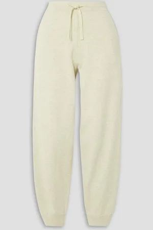 Marant Etoile Kira stretch-jersey track pants - White