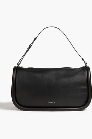 J.W.Anderson Bumper pebbled-leather weekend bag