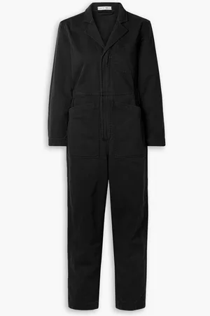 ALEX MILL Herringbone cotton jumpsuit