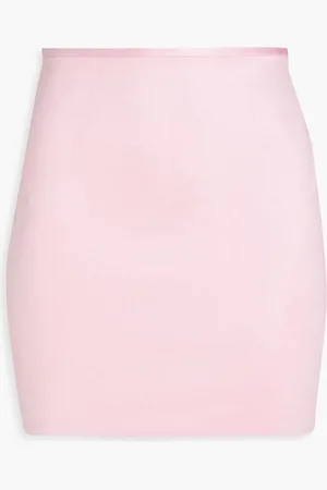 Alexander Wang Satin-jersey mini skirt - Pink