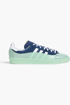 adidas Campus 80s leather andf suede sneakers - Blue