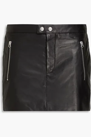 RAG&BONE Nora leather mini skirt