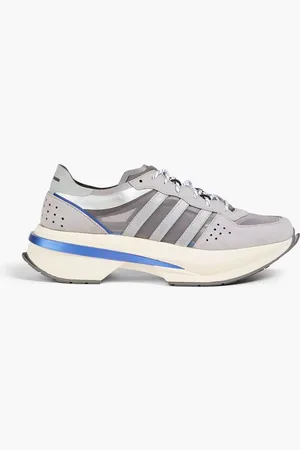 adidas Esiod mesh and faux suede sneakers
