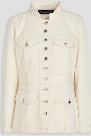 VERONICA BEARD Tika denim jacket - White