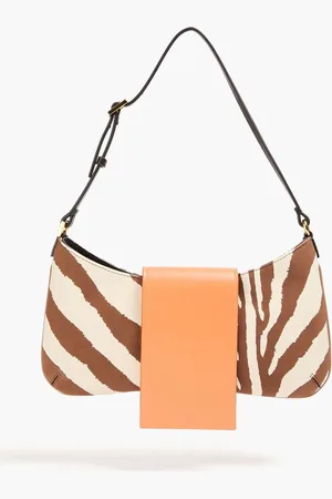 Jacquemus Le Bisou zebra-print leather shoulder bag