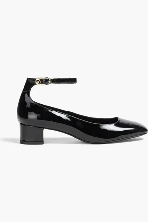 Stuart Weitzman Jane patent-leather pumps