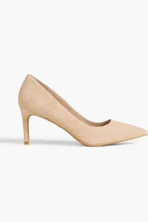 Stuart Weitzman Dancer 75 suede pumps - Neutral