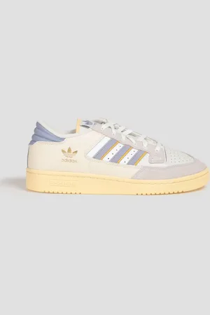 adidas Centennial 85 suede and shell sneakers - White