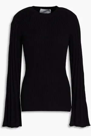 3.1 Phillip Lim Ribbed wool and cotton-blend sweater