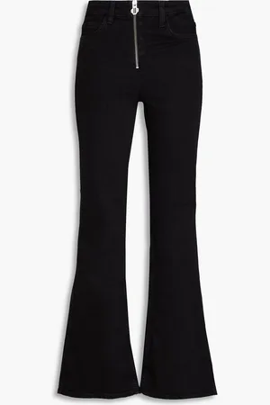 Maje High-rise flared jeans