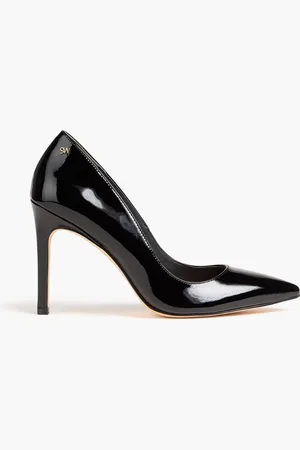 Stuart Weitzman Leigh 95 patent-leather pumps