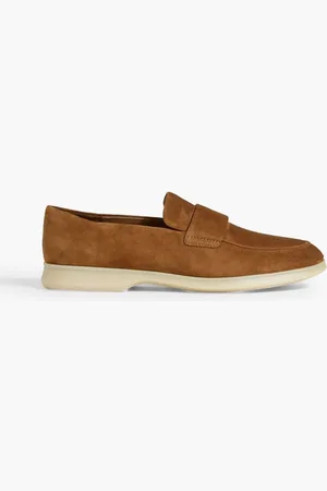 Vince Big Sur suede loafers - Brown