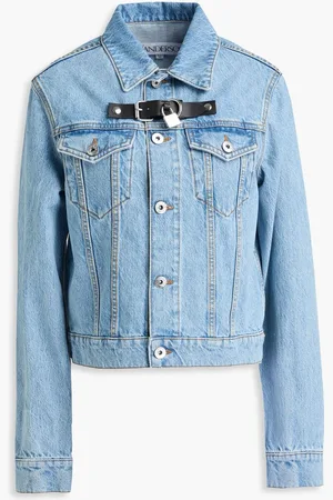 J.W.Anderson Embellished denim jacket - Blue