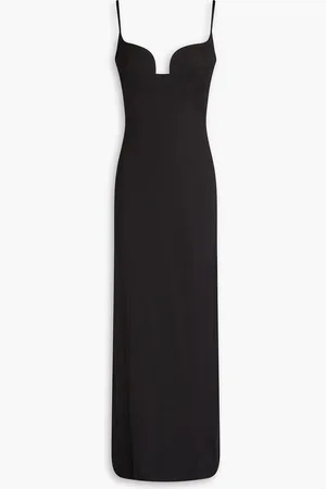 GALVAN Nouveau jersey maxi dress