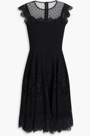 Dolce & Gabbana Lace-trimmed point d