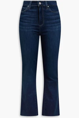 Paige Claudine high-rise bootcut jeans - Blue
