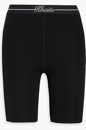 Khaite Melba stretch-knit shorts