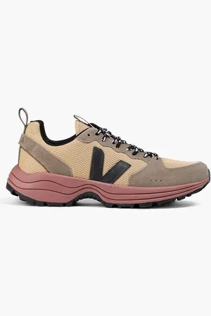 Veja Venturi mesh and suede sneakers - Neutral