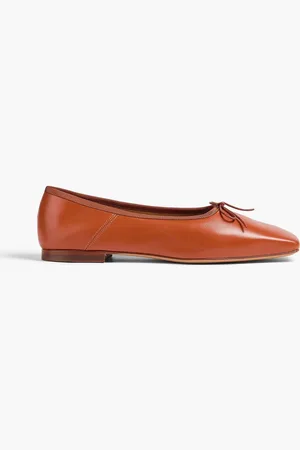 Mansur Gavriel Leather ballet flats - Brown