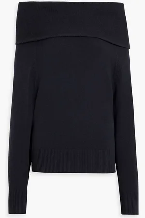 Arch4 Victoria off-the-shoulder cashmere sweater - Gray