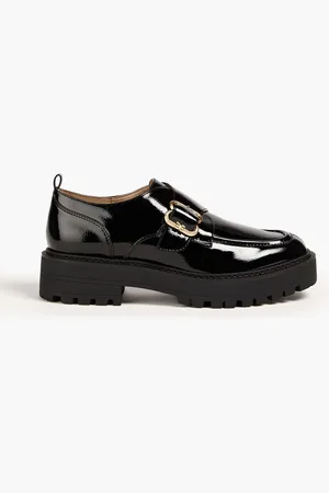 Sam Edelman Lora faux patent-leather loafers