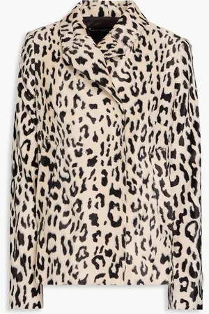 Dolce & Gabbana Double-breasted leopard-print velour jacket