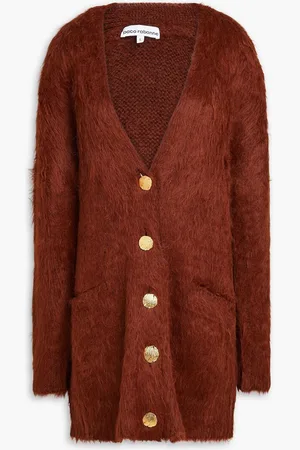 Paco rabanne Brushed knitted cardigan