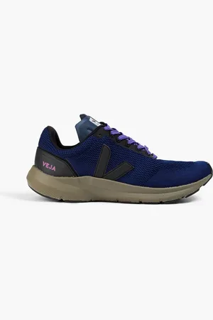 Veja Marlin stretch-knit running sneakers - Blue