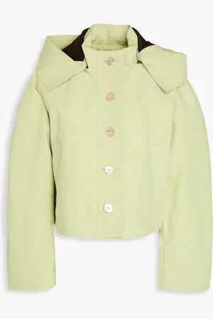 ULLA JOHNSON Yves cotton jacket - Green