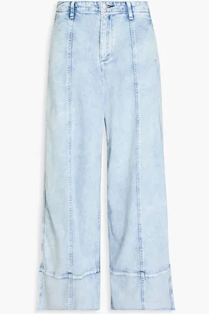 RAG&BONE Featherweight Arianna high-rise wide-leg jeans - Blue