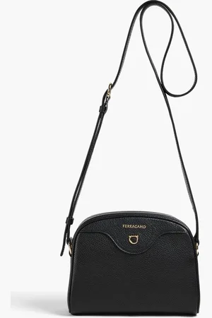 Salvatore Ferragamo Eram pebbled-leather cross-body bag