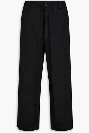 Y-3 Cotton-canvas track pants