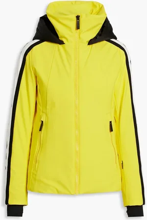 Fusalp Sidonie padded striped hooded ski jacket