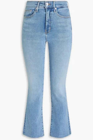 VERONICA BEARD Carolina high-rise kick-flare jeans - Blue