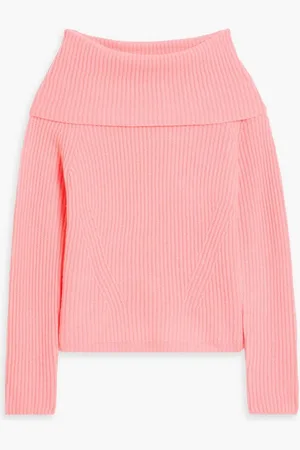 Arch4 Sian ribbed cashmere turtleneck sweater - Pink