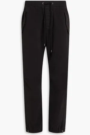 James Perse Tapered stretch-cotton and Lyocell-blend sweatpants