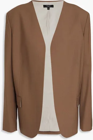 THEORY Wool-blend blazer - Neutral