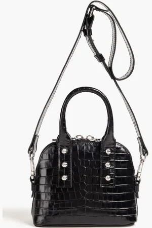 Giuseppe Zanotti Dussia studded croc-effect leather tote
