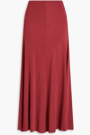 BITE Movere stretch-jersey maxi skirt - Red