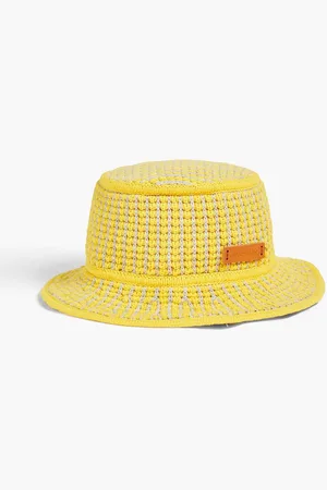 ZIMMERMANN Crochet-knit bucket hat