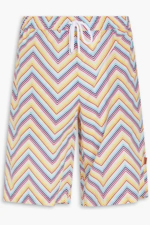 Missoni Printed cotton-poplin shorts
