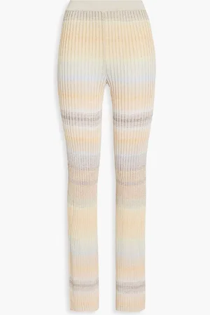 Missoni Crepe wide-leg pants - Neutral