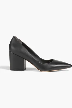 Stuart Weitzman Avenue 75 leather pumps