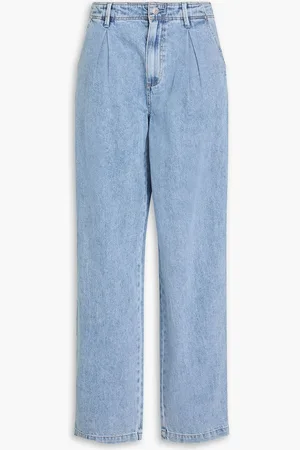 Paige Bella high-rise tapered jeans - Blue