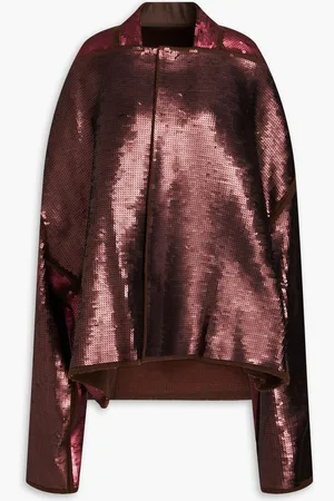 Rick Owens Sequined wool jacket