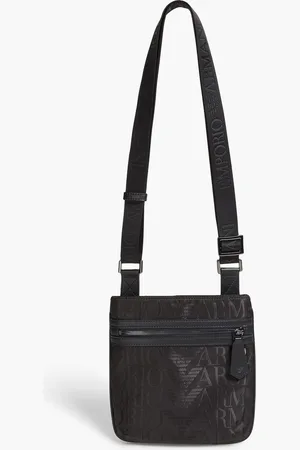 Emporio Armani Jacquard messenger bag