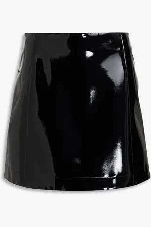 Emporio Armani Vinyl mini skirt
