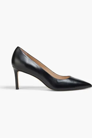 Stuart Weitzman Leigh 75 leather pumps
