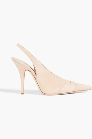 Serafini Suede slingback pumps - Pink