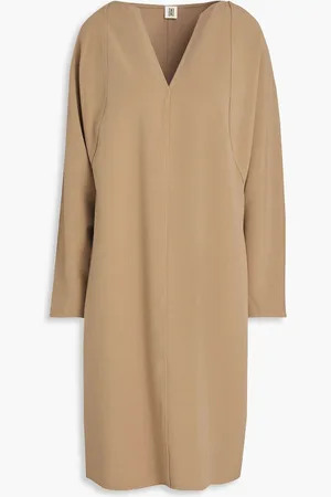 By Malene Birger Elvina crepe dress - Neutral